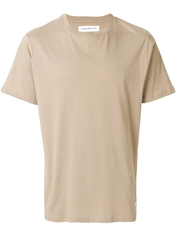 Department 5 Plain T-shirt - Nude & Neutrals