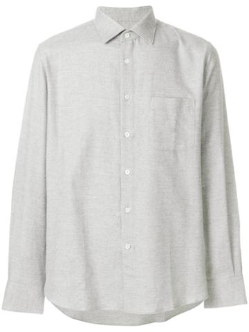 Jijibaba Marl Casual Shirt - Grey