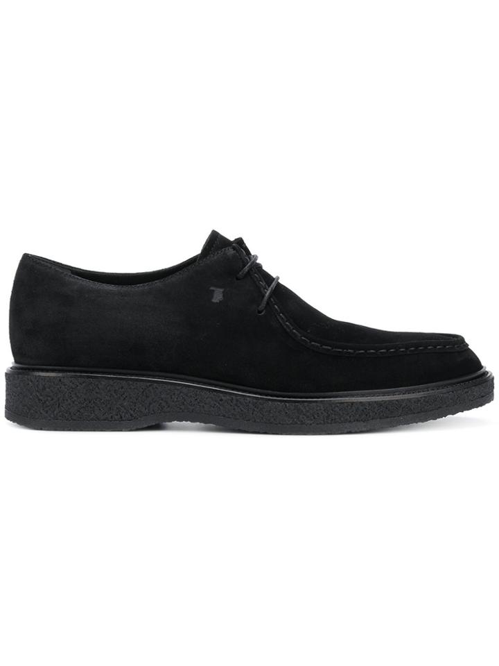 Tod's Lace Up Shoes - Black