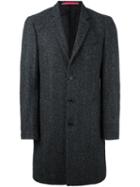 Ps By Paul Smith Single-breasted Tweed Coat