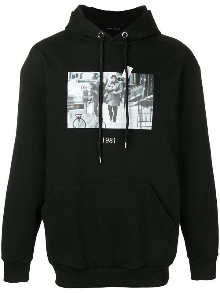 Throwback. Donnie Hoodie - Black
