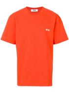 Msgm Logo T-shirt - Orange