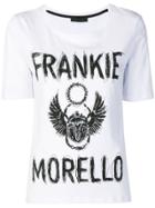 Frankie Morello Scribble Logo T-shirt - White