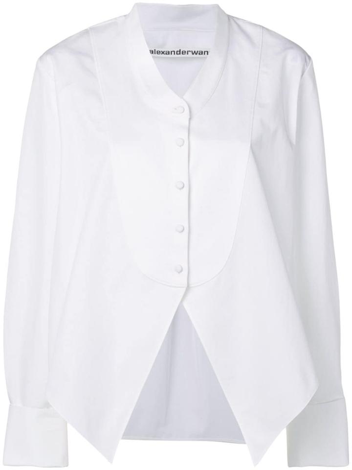 Alexander Wang Plain Poplin Shirt - White