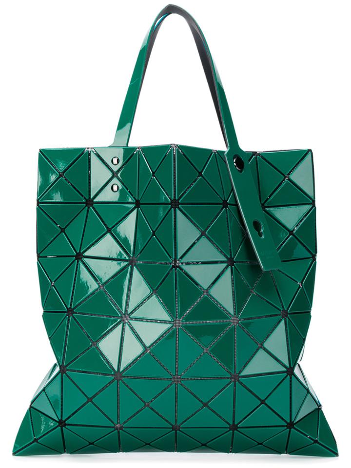 Bao Bao Issey Miyake Geometric Pattern Tote Bag - Blue