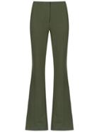 Alcaçuz Cogumelo Flared Trousers - Green