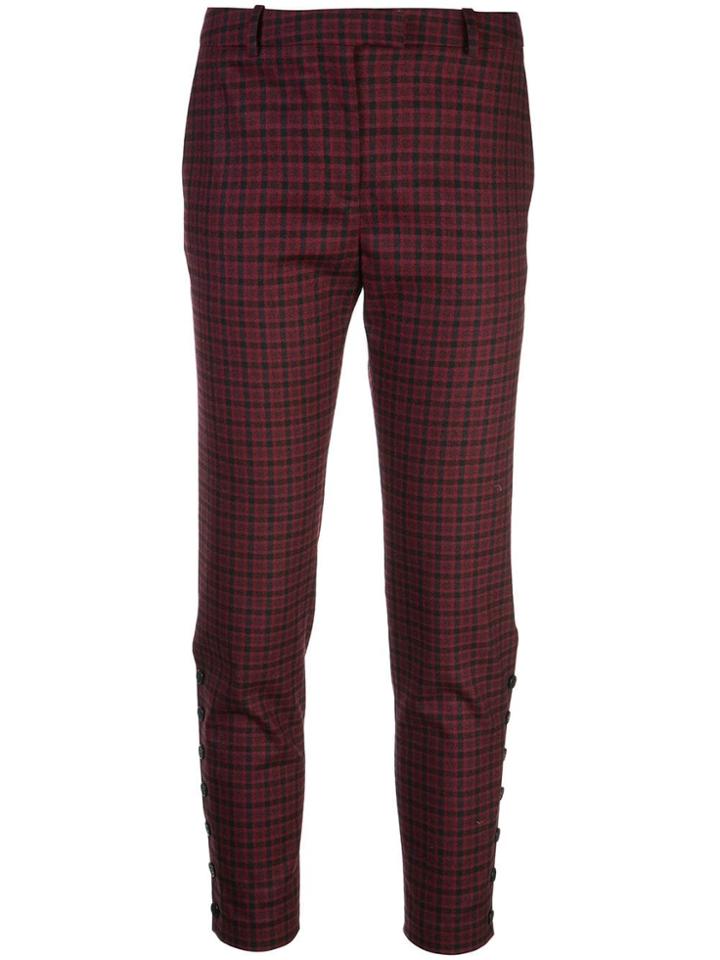 Altuzarra Tobyn Cropped Trousers - Purple