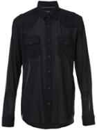 Osklen - Travel Shirt - Men - Cotton/spandex/elastane - P, Black, Cotton/spandex/elastane