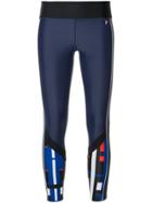 P.e Nation Bowl Out Leggings - Blue
