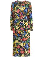 Chinti & Parker Print Belted Dress - Black