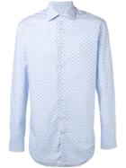 Etro Striped Embroidered Shirt - Blue