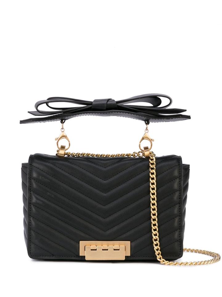 Zac Zac Posen Earthette Quilted Shoulder Bag - Black