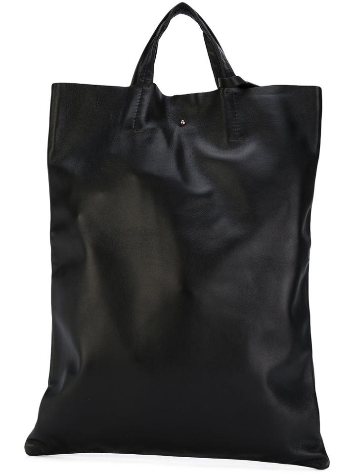 Casa Nata - Fold Tote - Women - Nappa Leather - One Size, Women's, Black, Nappa Leather