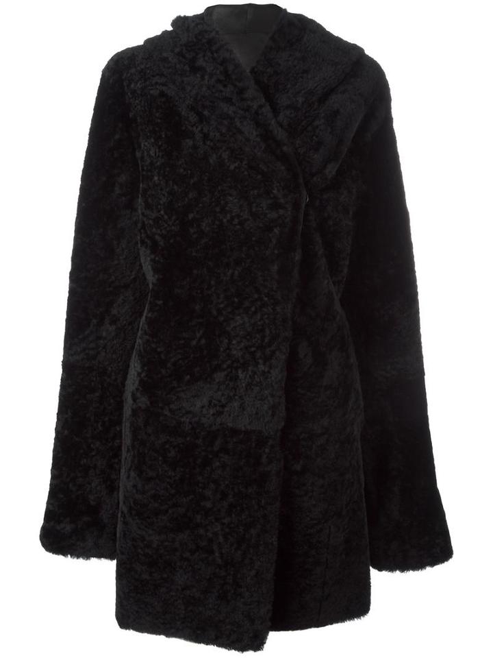 Sylvie Schimmel 'cortina Reversh' Coat, Women's, Size: 38, Black, Sheep Skin/shearling