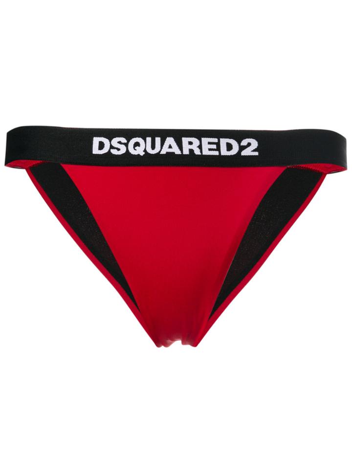 Dsquared2 Logo Band Bikini Briefs