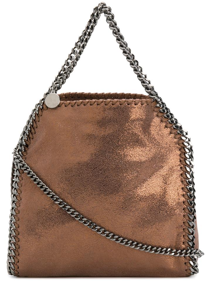 Stella Mccartney Falabella Foldover Tote Bag - Brown