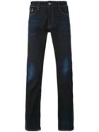 Ck Jeans Used Effect Slim-fit Jeans - Blue