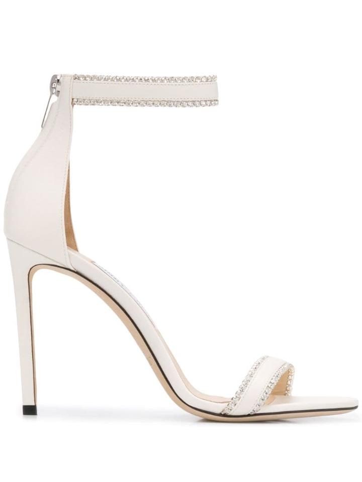 Jimmy Choo Dochas 100 Sandals - White