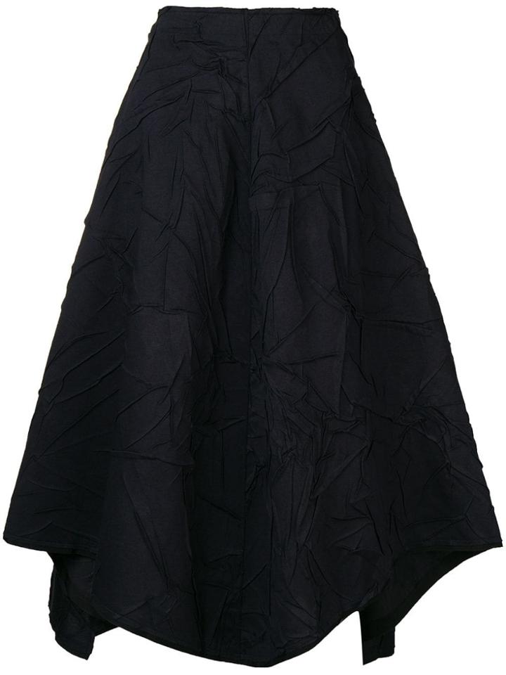 Stefano Mortari Wrinkled Effect Skirt - Blue