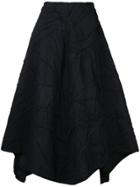 Stefano Mortari Wrinkled Effect Skirt - Blue