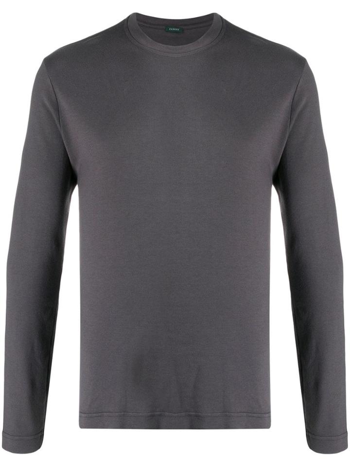 Zanone Basic Jersey - Grey