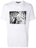 Roberto Cavalli Leopard T-shirt - White