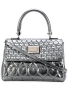 Philipp Plein - Peaceful Tote - Women - Leather - One Size, Grey, Leather