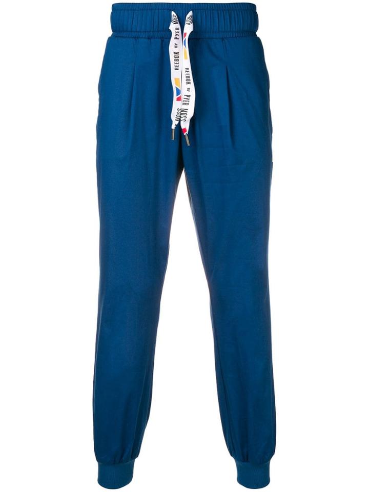 Reebok By Pyer Moss High Waisted Track Pants - Blue