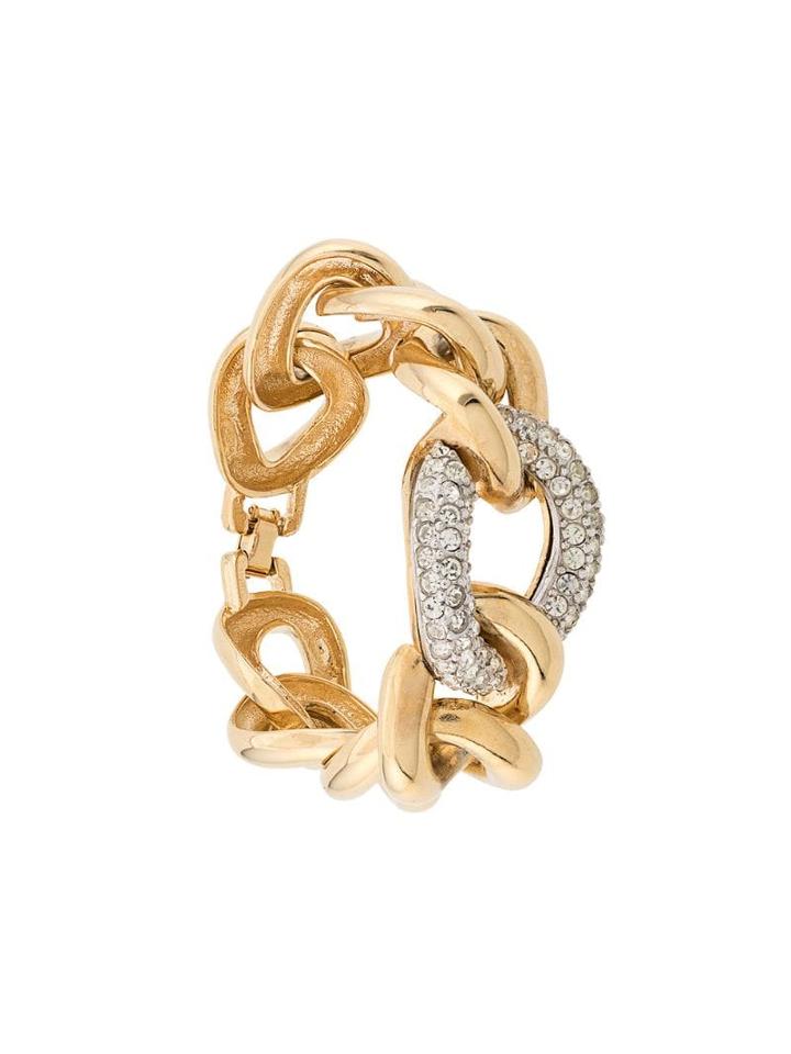 Givenchy Pre-owned Statement Chain Bracelet - Gold