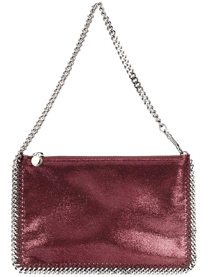 Stella Mccartney Falabella Clutch Bag - Red