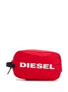 Diesel Zipped Pouch - Red