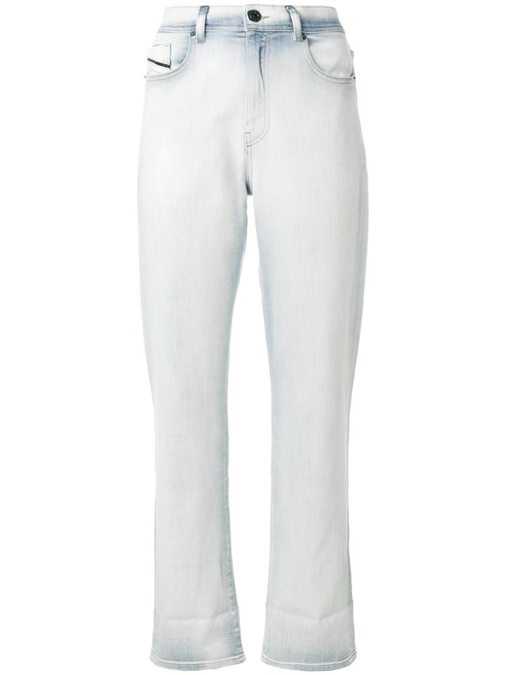 Diesel Black Gold Cropped Jeans - Blue