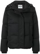 Kenzo Padded Coat With Hood - Black
