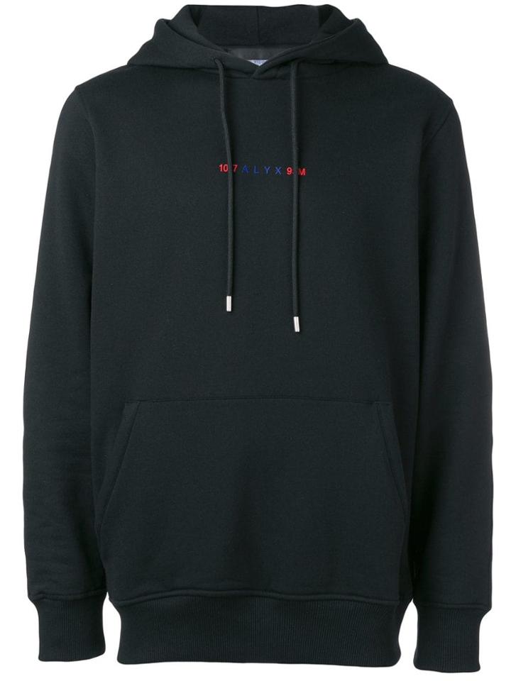 1017 Alyx 9sm Printed Logo Hoodie - Black