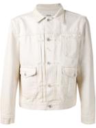 Fadeless Classic Denim Jacket, Men's, Size: Large, White, Cotton