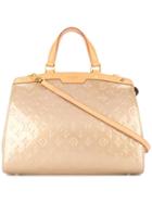 Louis Vuitton Vintage Vernis Brea Gm 2way Handbag - Neutrals
