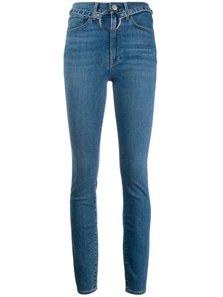 3x1 Tessa Skinny High-rise Jeans - Blue