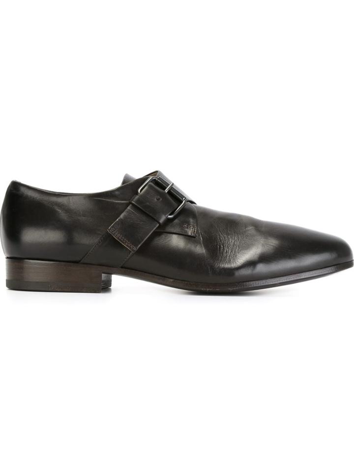 Marsèll Monk Strap Shoes - Black