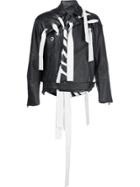 Craig Green Eyelets Biker Jacket - Black