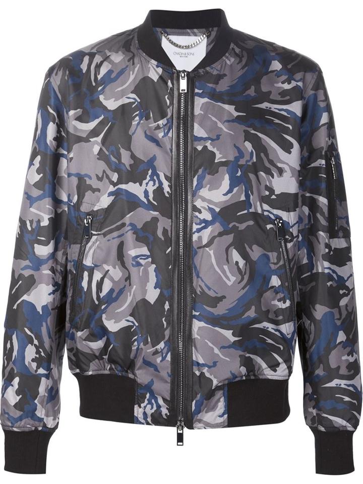 Ovadia & Sons 'camo' Bomber