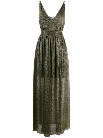 Be Blumarine Metallic Gown - Gold