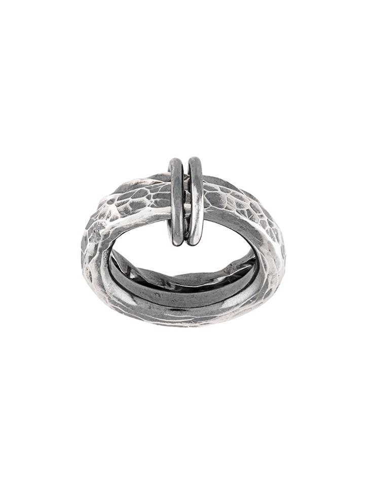 Chin Teo Apollo & Artemis Ring - Metallic