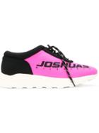 Joshua Sanders Racing Sneakers - Pink