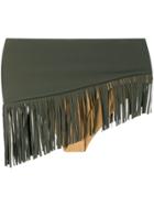 Marysia Fringed Bikini Bottom - Green