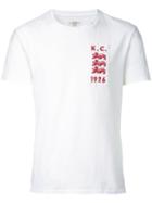 Kent & Curwen Patch Detail T-shirt, Men's, Size: Xl, White, Cotton