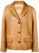 Prada Single Breasted Jacket - Brown
