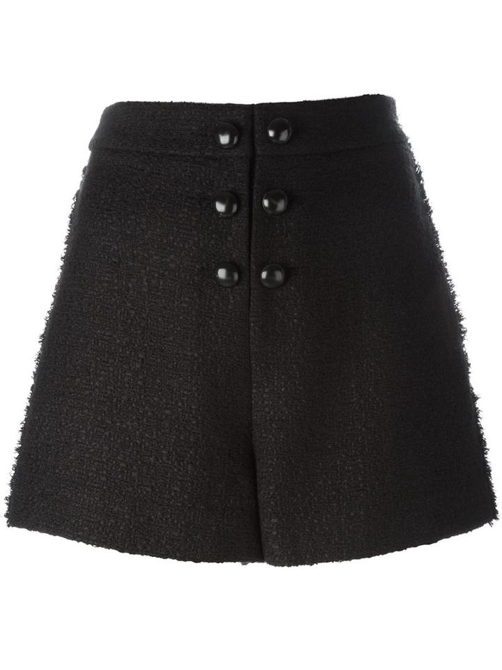 Proenza Schouler Flared Woven Shorts
