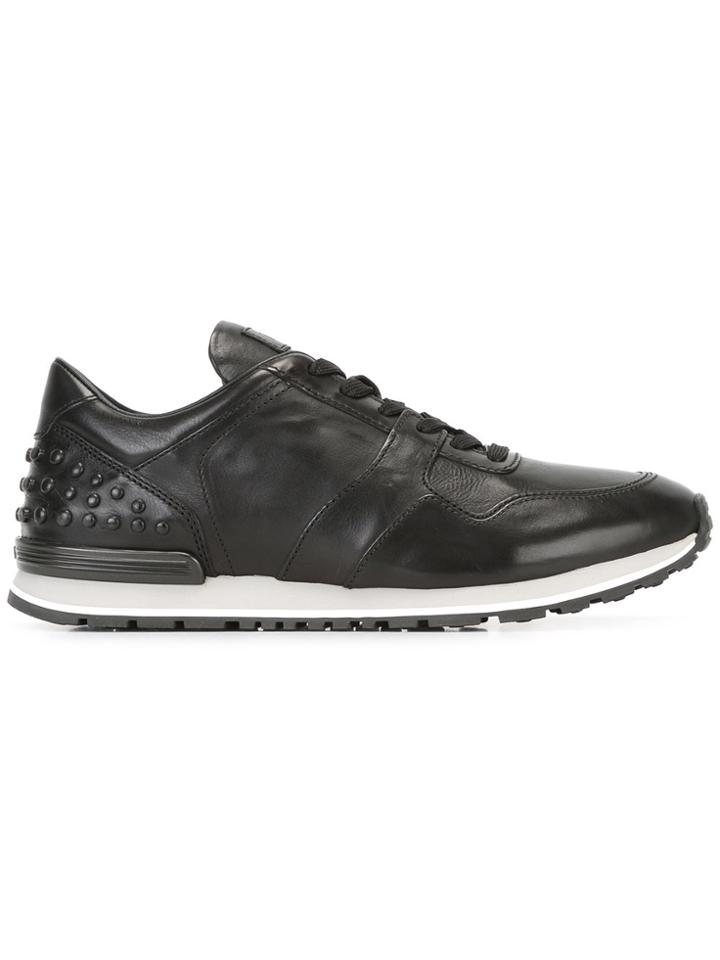 Tod's All Dots Spoiler Matt Sneakers - Black