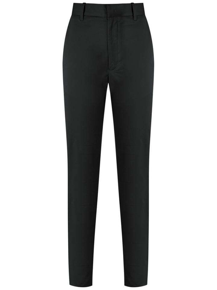 À La Garçonne - Tailored Trousers - Women - Cotton/spandex/elastane - 38, Black, Cotton/spandex/elastane
