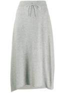 Fabiana Filippi Knitted A-line Skirt - Grey